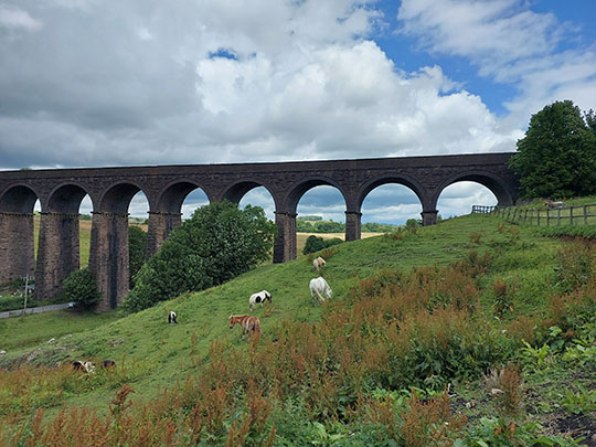 Buxton viaduct Derbyshire