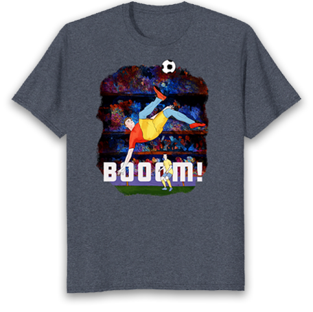 Booom! Soccer dad\coach T shirt