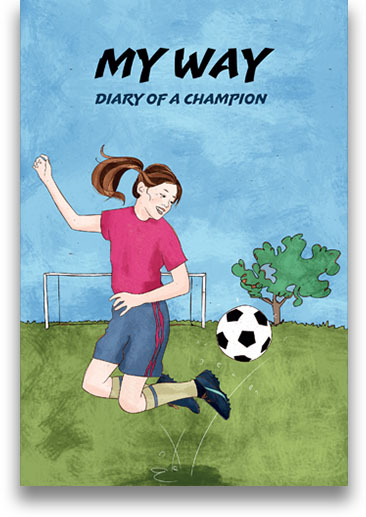 Soccer journal for girls -  great gift